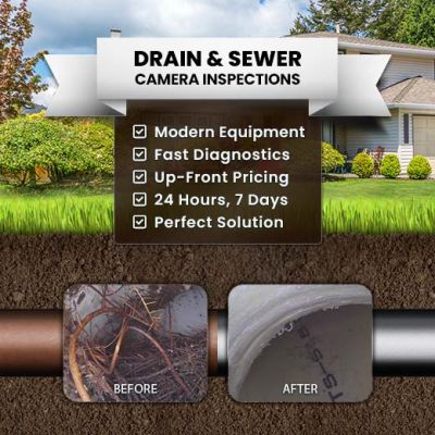 Sewer Camera Inspections in Ellen Grove